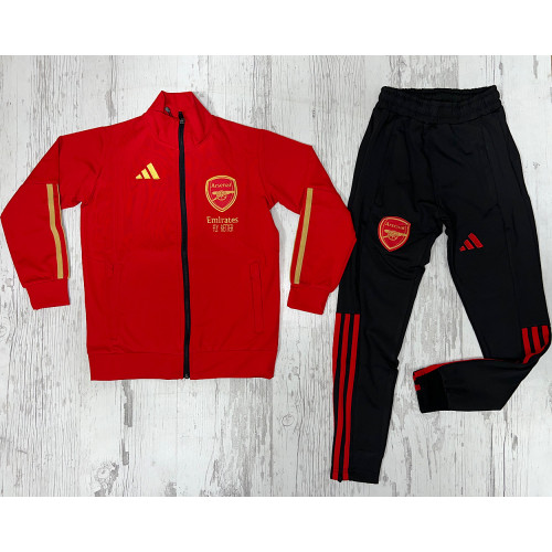 Детски футболен екип Arsenal червено черно